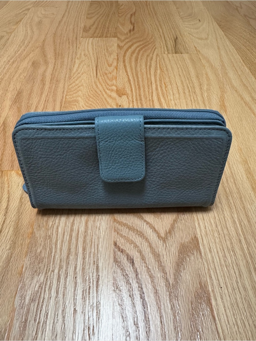 Rolfs Genuine Leather Wallet, Incline Blue
